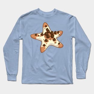 Chocolate Chip Sea Star Long Sleeve T-Shirt